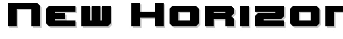 New Horizons Nominal font
